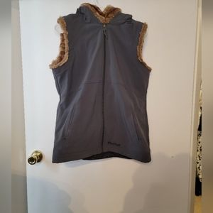 L Marmot Gray Vest